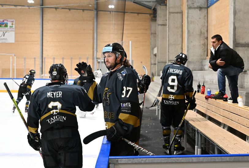 L'Erguël HC s'impose dans le derby. (Photo : archives/Georges Henz)