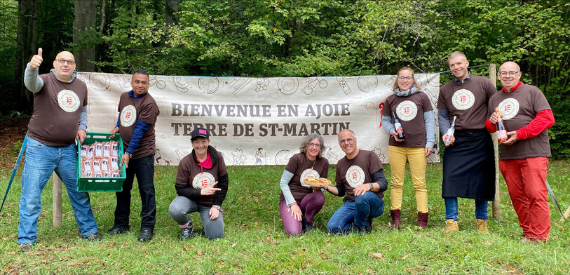 La délégation jurassienne a fait la promotion de la St-Martin.