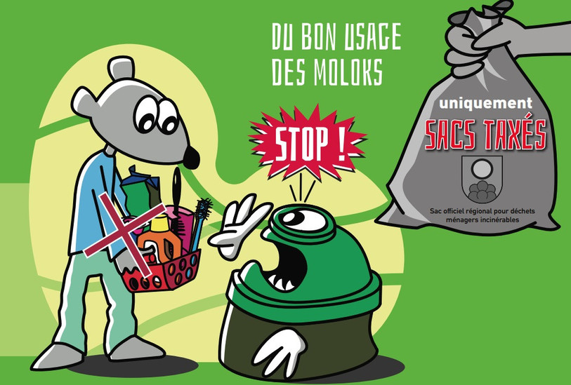 Un graphiste du Noirmont a créé les illustrations. (Image: copil TAS).