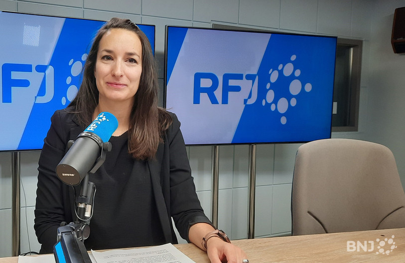 Tania Schindelholz présente les activités de la plateforme jemebouge.ch dans La Matinale.