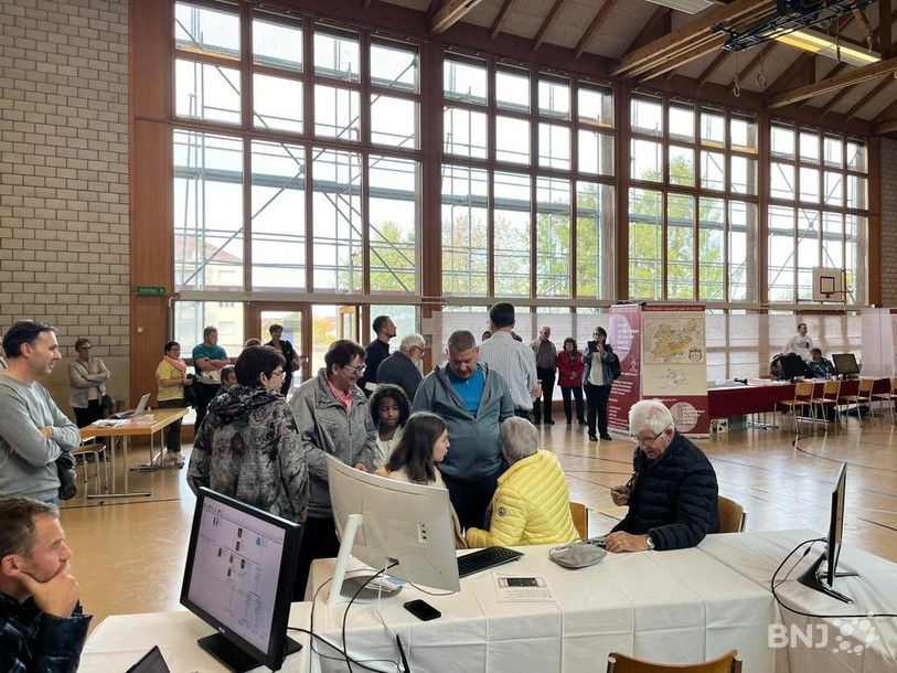 La rencontre organisée par Claude Guélat a réuni du monde ce week-end à Bure. (Photo : Claude Guélat).