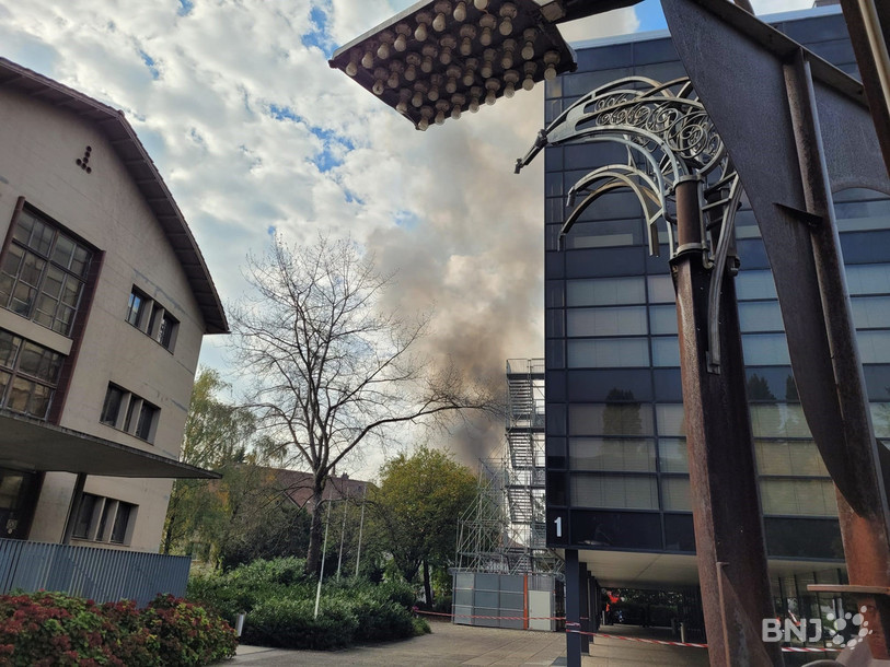 Il s'agirait d'un entrepôt selon la police cantonale bernoise.