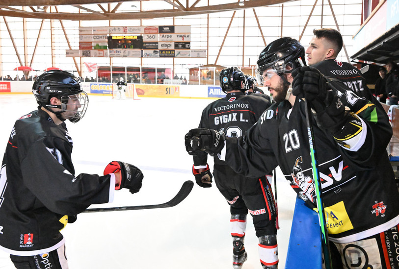 Le HC Delémont-Vallée s'impose dans le derby (photo : archives/Georges Henz).