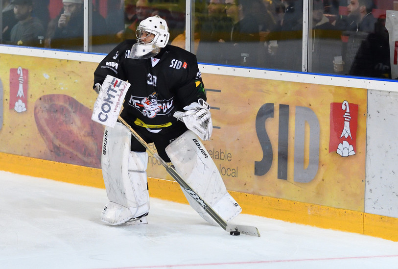 Stéphane Panseri a été chassé de ses filets à la 27e après avoir concédé le 3-1 (photo : archives/Georges Henz).