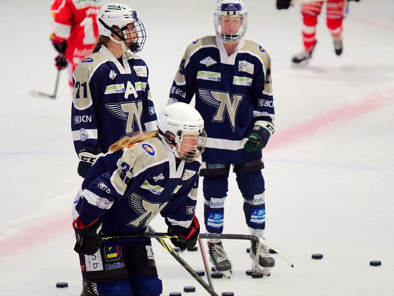 La Neuchâtel Hockey Academy devra se remobiliser en vue des play-out qui approchent. (photo : Pierre Boldt).