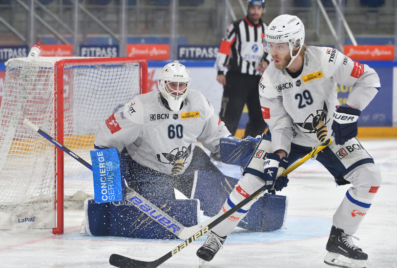 Le défenseur du HC La Chaux-de-Fonds Axel Andersson ne chaussera plus les patins cette saison. (photo : Georges Henz).