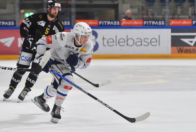 David Eugster a marqué le seul but du HCC.  (photo : Georges Henz).