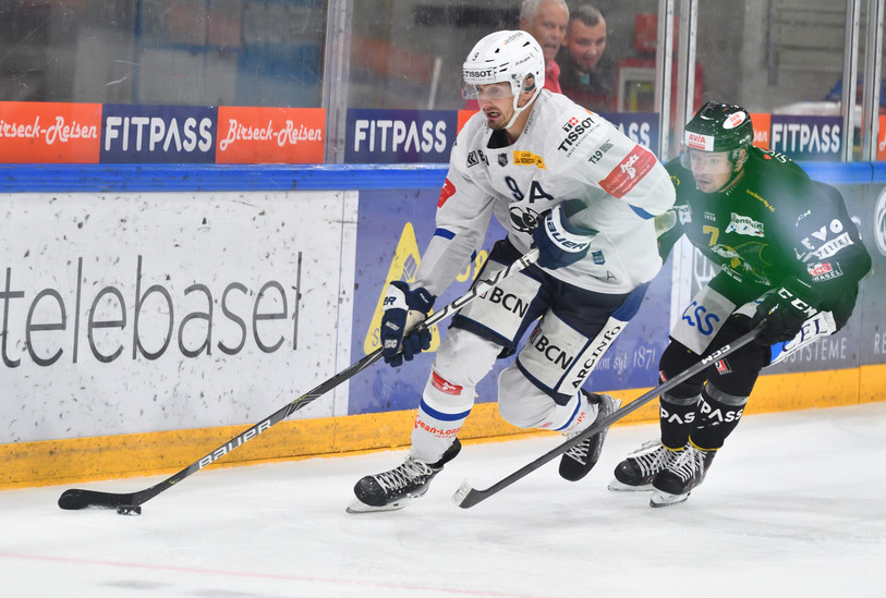 Oliver Achermann du HC La Chaux-de-Fonds (photo : Georges Henz).