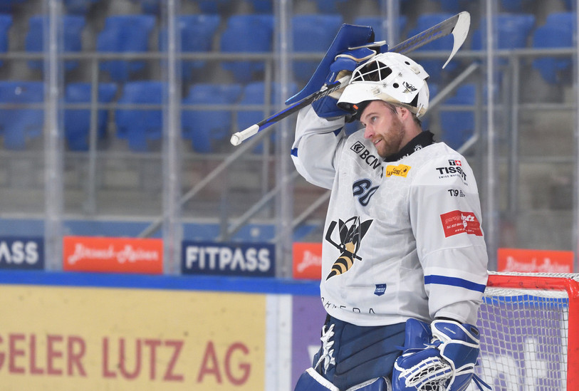 Viktor Östlund du HC La Chaux-de-Fonds (photo : Georges Henz).