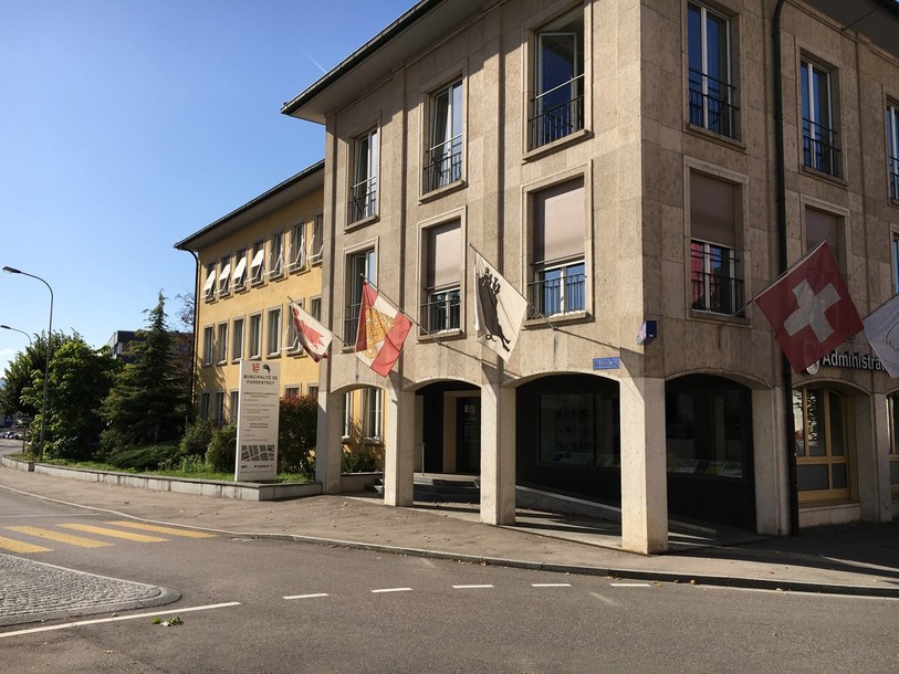 L'arrière de l'ancienne parcelle BKW sera réaménagée. (Photo : Archives).