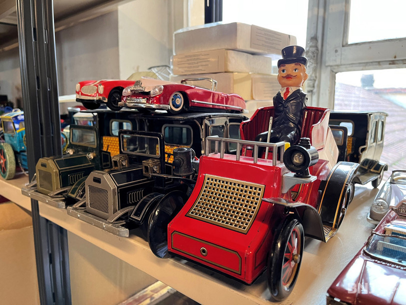 Une large collection de jouets anciens est présente à Courfaivre. 