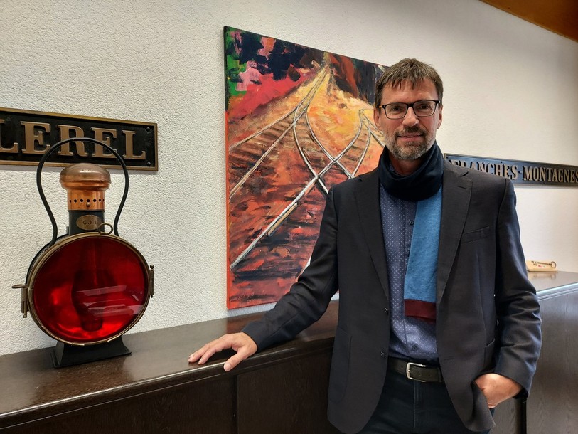 Le directeur des CJ Jean-Frédéric Python, comme toutes les autres entreprises de transports publics, se prépare à une pénurie d'électricité.