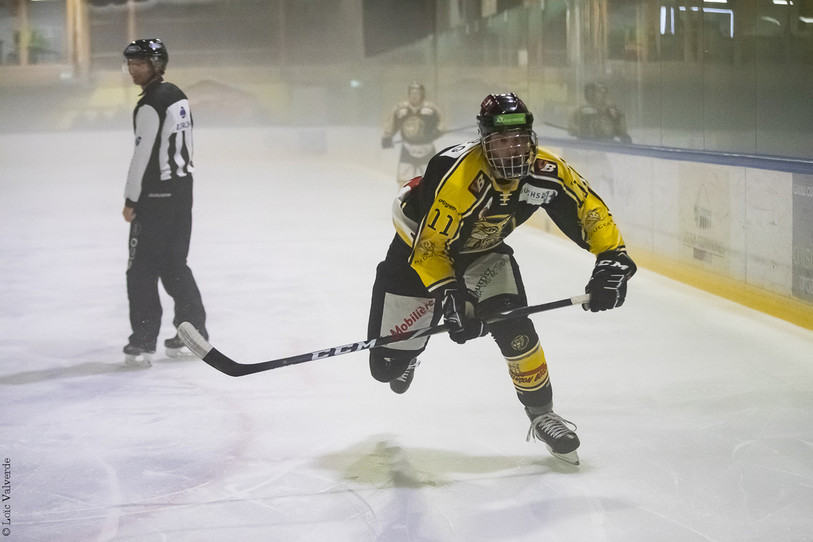 Le CP Fleurier patinera bel et bien en 1re ligue la saison prochaine. (photo : Loïc Valverde).