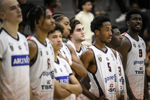 Union Neuchâtel n'a plus le droit à l'erreur s'il veut continuer son chemin en quart de finale de play-off. (KEYSTONE/GABRIEL MONNET)