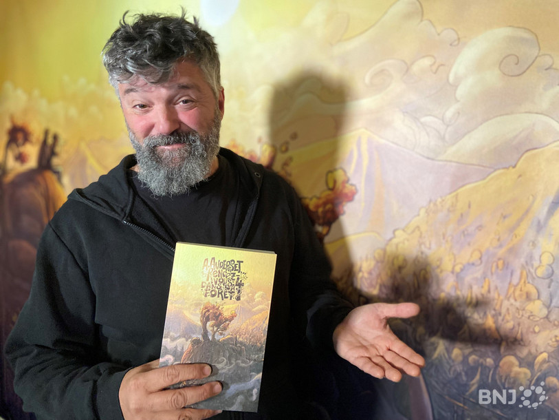 Alain Auderset présente le tome 4 de « Rendez-vous dans la forêt » ce samedi dans son atelier de St-Imier.