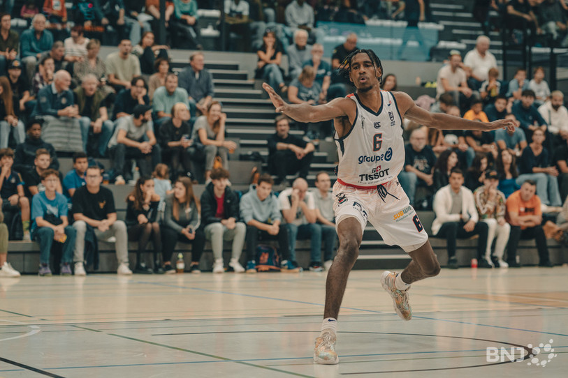 Auteur de 34 points, Dalan Ancrum a été l'un des grands artisans de la victoire unioniste samedi soir. (photo : Albin Tissier).