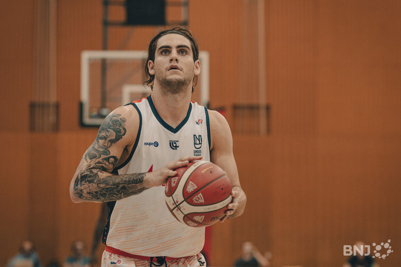 Les 21 points de Juan Esteban De La Fuente n'ont de loin pas suffi à Union Neuchâtel dimanche à Monthey. (photo : Albin Tissier).
