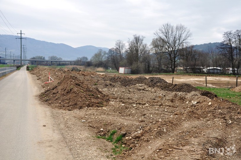 Le secteur à l'ouest de Delémont au coeur du conflit
