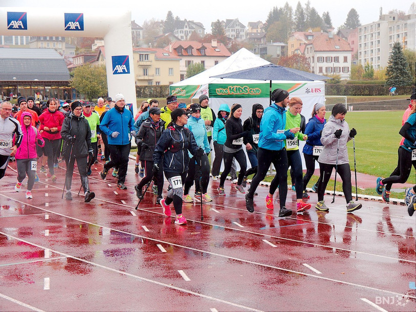 Le Marchethon fait son retour à La Chaux-de-Fonds, après deux années en mode virtuel. (photo: archives, édition 2018)