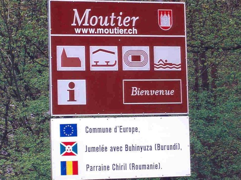 Moutier, parraine de la commune roumaine de Chiril
