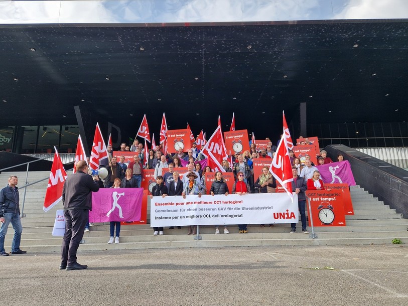C'est un syndicat Unia offensif qui a donné rendez-vous à la presse vendredi sous le soleil, devant le stade de la Maladière.