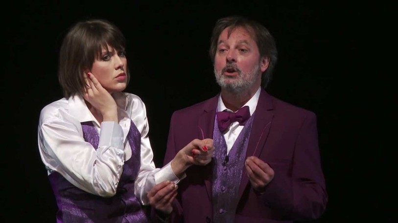 Serena Reinaldi et Christophe Alévêque