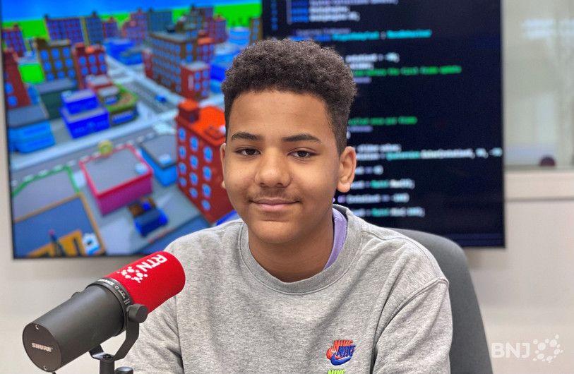 Tibo Katenda, 13 ans, est concepteur de jeux vidéos, il était l'invité de La Matinale ce mercredi.