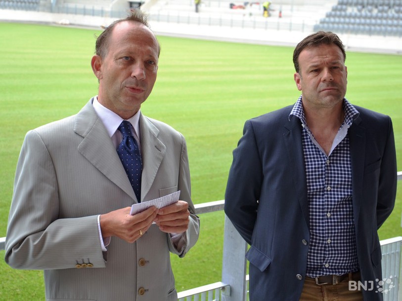Carlo Häfeli (à gauche) est le nouvel actionnaire majoritaire du FC Bienne, alors que Patrick Rahmen va rester sur le banc seelandais
