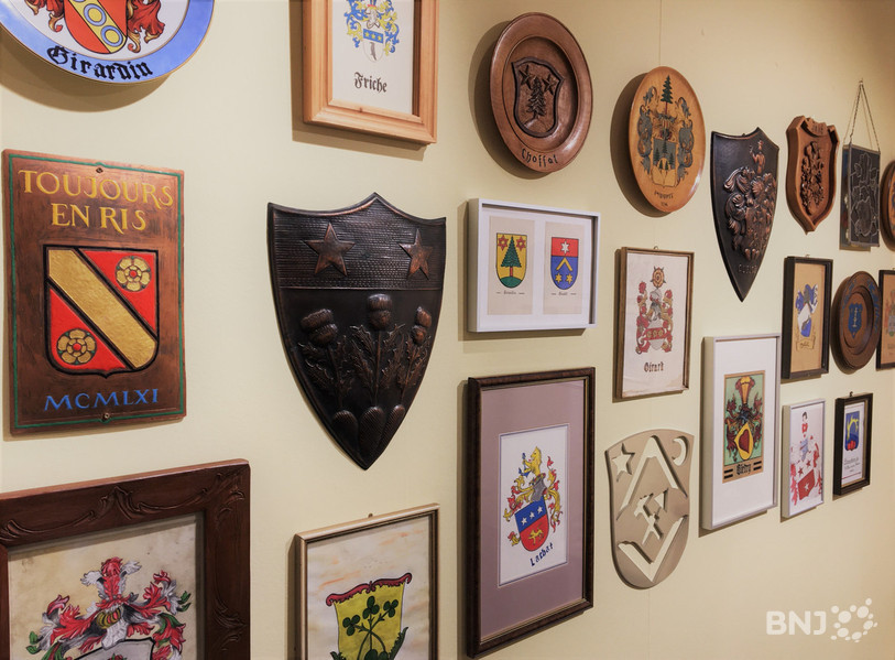 Le Musée de l'Hôtel-Dieu avait fait appel aux Jurassiens, pour récolter des blasons familiaux à exposer.