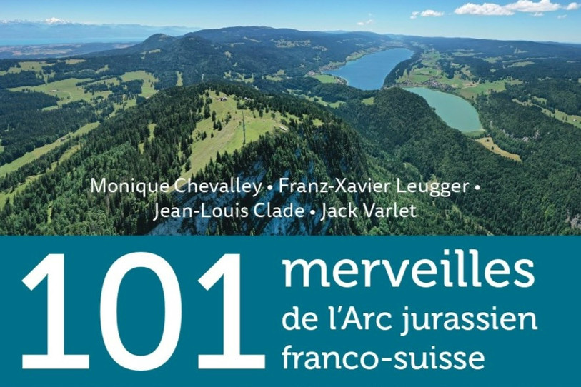 Le livre passe en revue les lieux les plus intéressants de l'Arc jurassien. (photo : Château & Attinger)