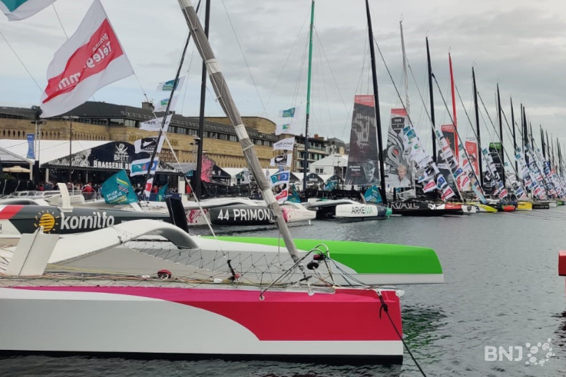 Les 138 bateaux de la Route du rhum quitteront St-Malo ce mercredi.