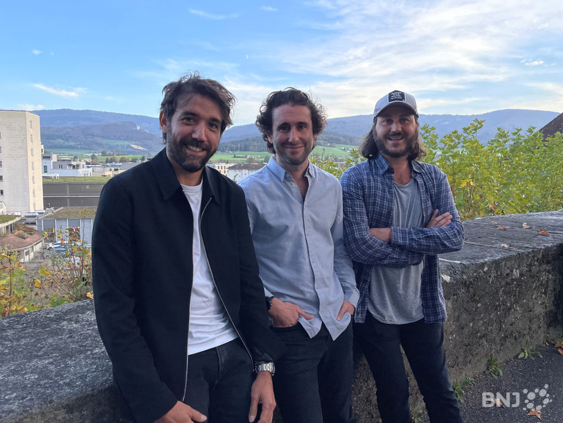 Les trois co-fondateurs de Smat, Pierre-Adrien Vibert, Anthony Touboul et Anthony Jaoui (de gauche à droite), ont choisi le Jura pour implanter leur start-up.