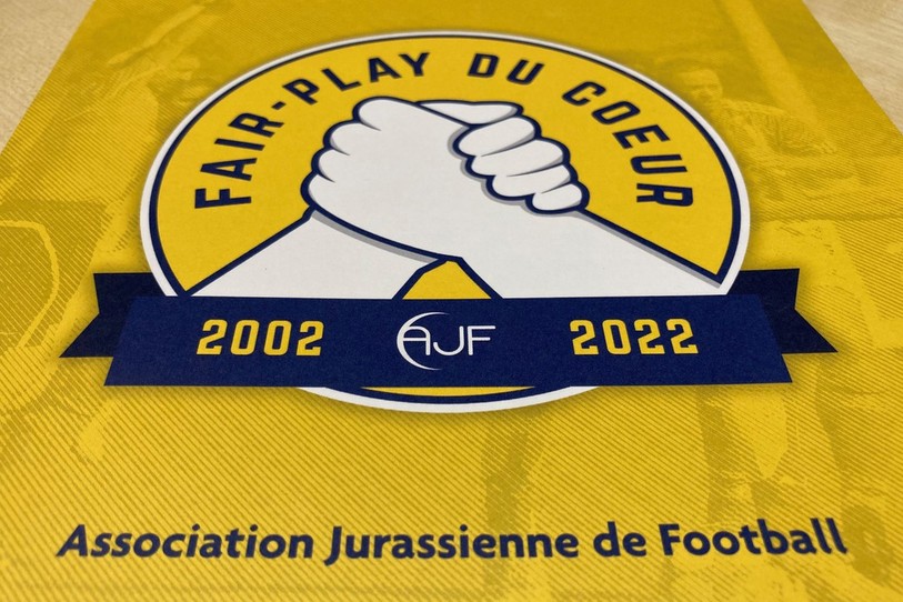 L'AJF a édité une plaquette pour marquer le 20e anniversaire du Fair-Play du Cœur.