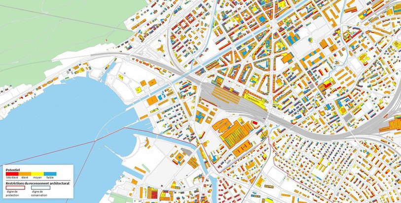 cadastre solaire Bienne 