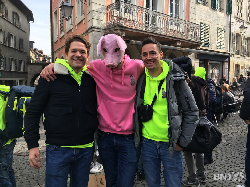 Quand on vous dit qu'on a trouvé le cochon du marché de St-Martin...