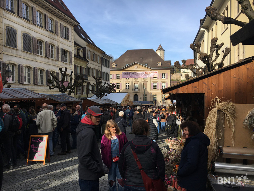 Les rues de la vieille ville ont retrouvé leur marché de St-Martin après deux ans de pause forcée.