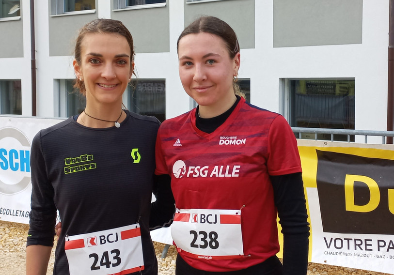Morgane Crausaz et Mélissa Giradin ont toutes les deux battu le dernier record de l'épreuve. Mais la victoire est revenue à l'habitante de Pleigne. 