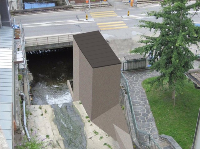 La centrale sera installée au Nord du Quai Philippe Godet.