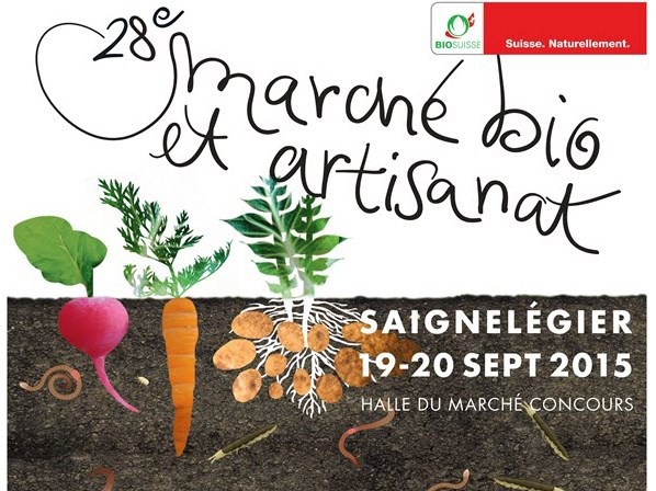 Le Marché Bio 2015 aura lieu les 19 et 20 septembre 2015