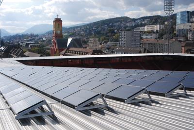 Panneaux solaires, Maladière