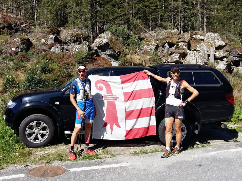 Ryan Baumann fait un petit clin d'oeil à son canton natal