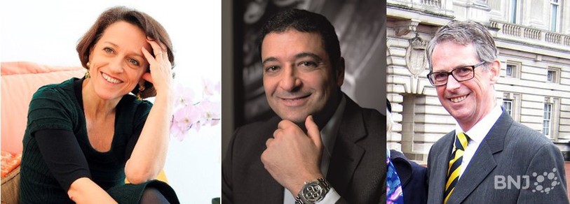 Les lauréats 2015 du prix Gaïa (de gauche à droite) : Anita Porchet, Giulio Papi et Jonathan Betts.