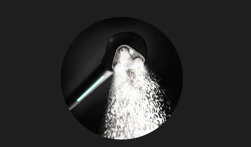 L'un des derniers pommeaux de douche développé par Gjosa. (Photo : Gjosa).