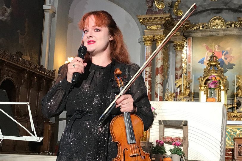 Rachel Kolly, violoniste de renommée internationale.