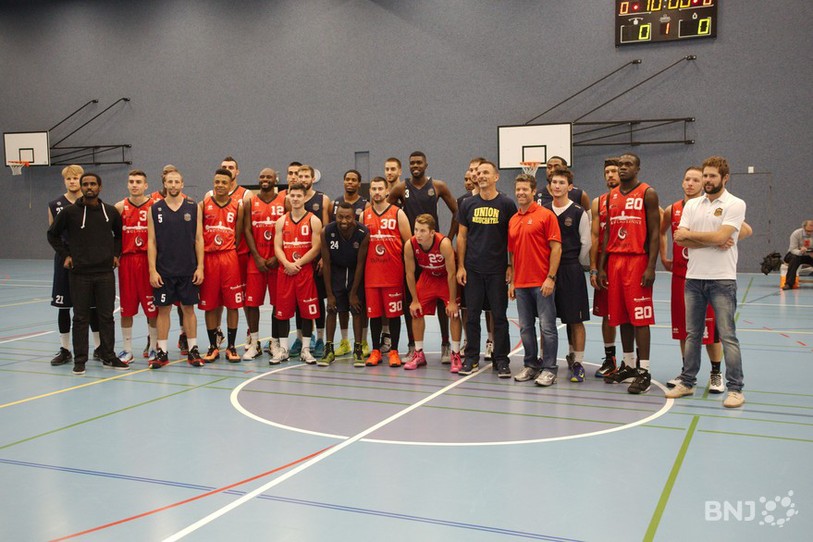 Union Neuchâtel Basket et le BBC Lausanne. (Photo: Pierre Boldt)