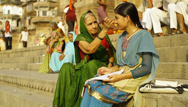Nidhi, étudiante indienne dans