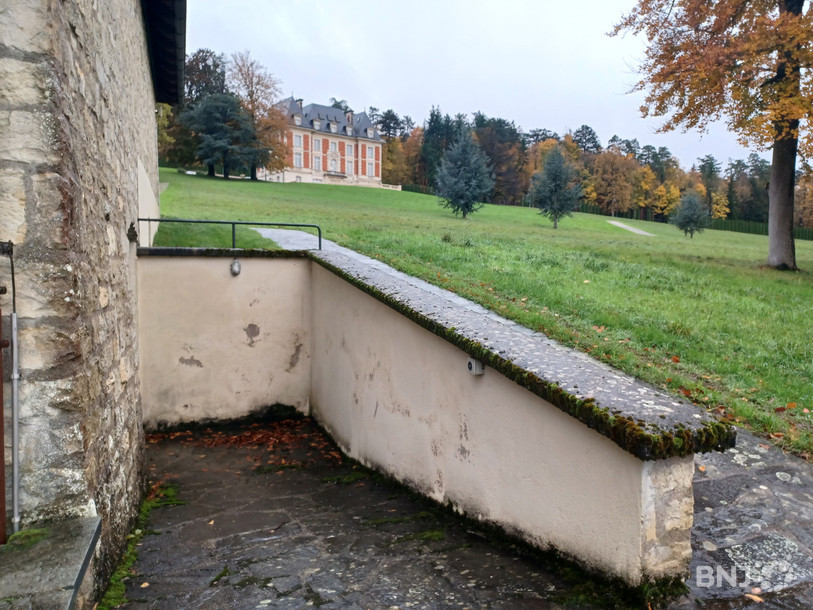 L’entrée de la cachette, sur le Domaine de Mont-Renaud à Boncourt.
