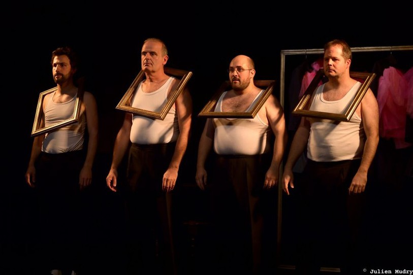 Quatre princes charmants dans Cendrillon, du Quatuor Bocal