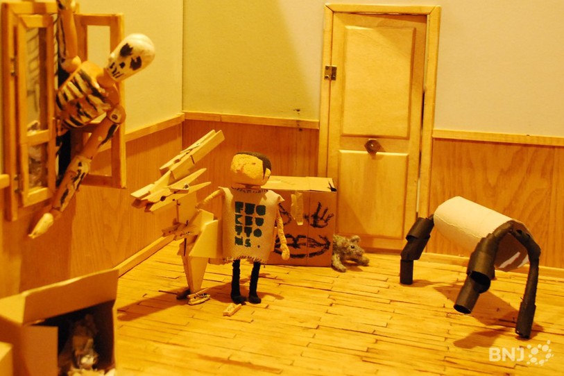 Pendant le festival, les visiteurs pourront découvrir un court-métrage sous forme de cadavre exquis et le décor qui a servi à sa réalisation.