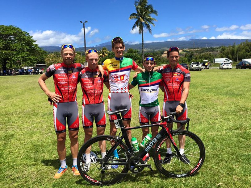 Le Team Humard Vélo-Passion sur le Tour de la Réunion